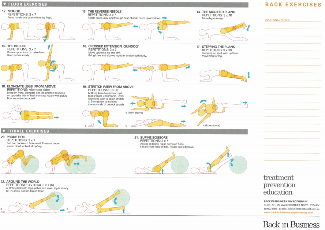 Must Do Back Exercises to Relieve Upper Back Pain by SpineGym - Issuu