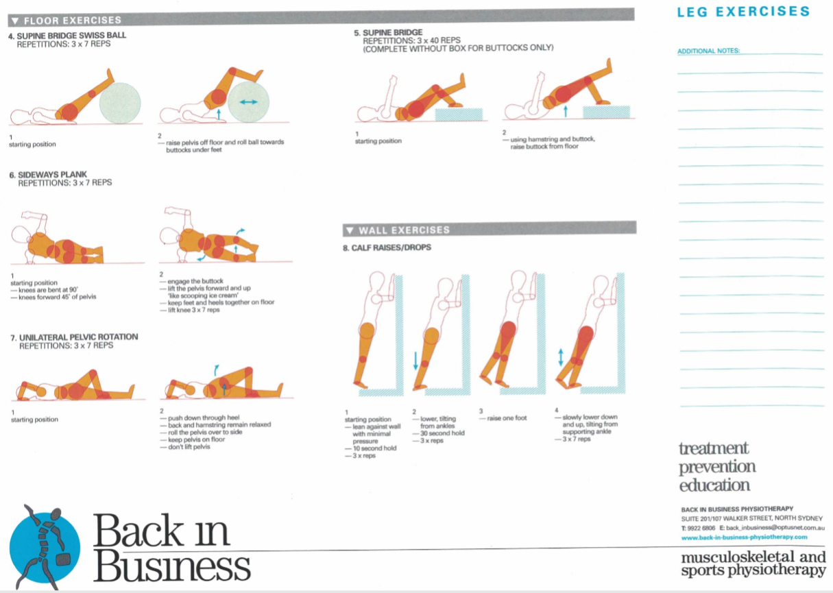 Ankle exercises - Sunderland IMS